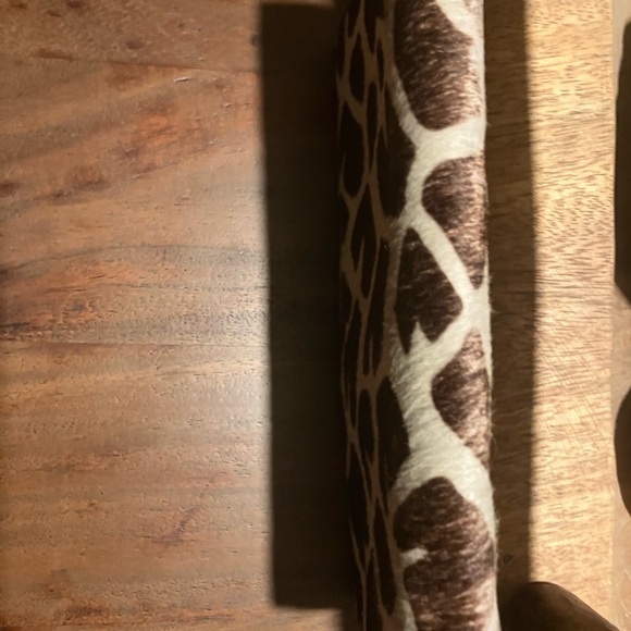 PRADA PONY HAIR WALLET Leopard Print Comes with chain - Picture 12 of 13